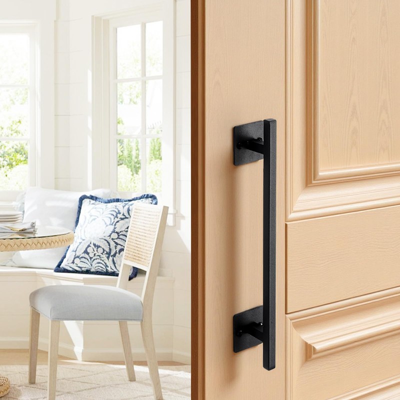 VEVOR Barn Door Handle, 12.6 in Rustic Fence Gate Handle,
