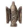 Veronese Design Lady of Grace Triptych Hinged Resin Sculpture Bronze