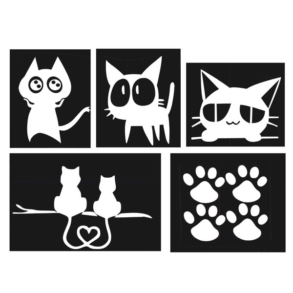 XP Design Cat Cat Cat Car Sticker Decal Sticker for