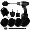 Drill Brush Attachment Set, 7 Pack 1/4in Power Scrubber Brush