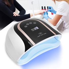 Led Uv Nail Lamps, T4 160W 54Pcs Led Nail Uv Nail Lamp Uv Nail Lamps Curing Light Nail Polish For Base & Top Coats Dryer Light(Us)