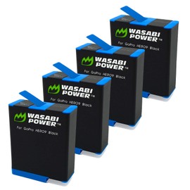 Wasabi Power Battery (4-Pack) for GoPro HERO9 Black