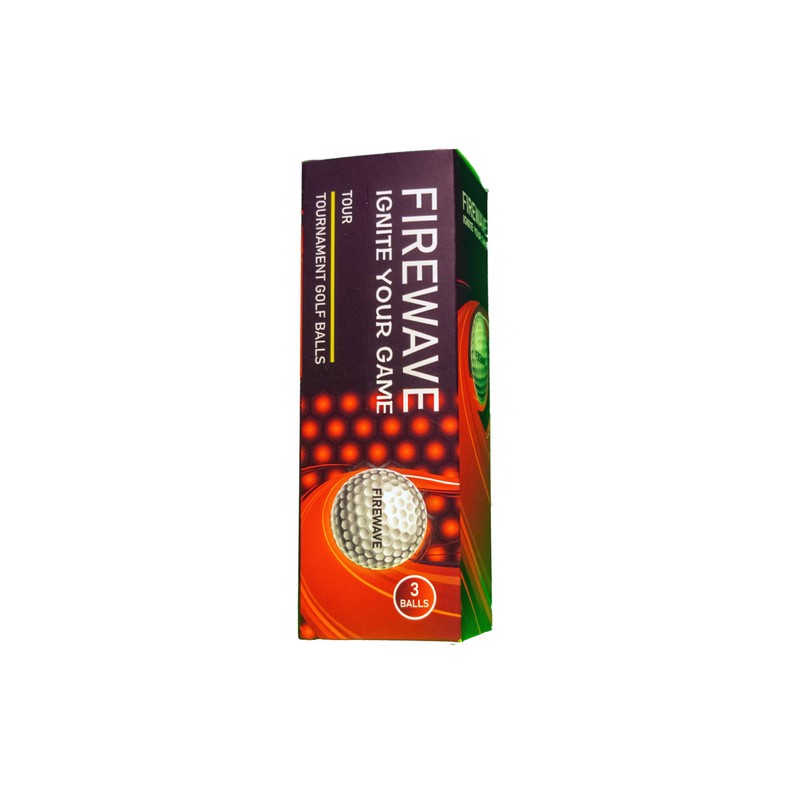 FIREWAVE Golf Ball 12 Balls 4 Packs of 3 Double