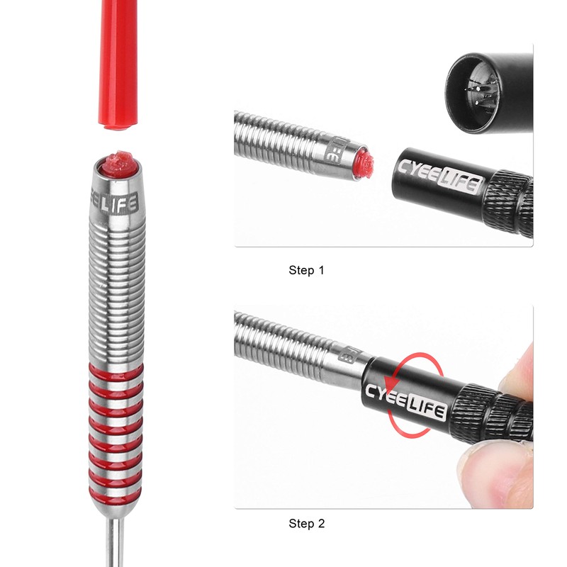 CyeeLife Dart Tool,Broken Plastic Shafts and Tips Remover,Pro Remove Tool