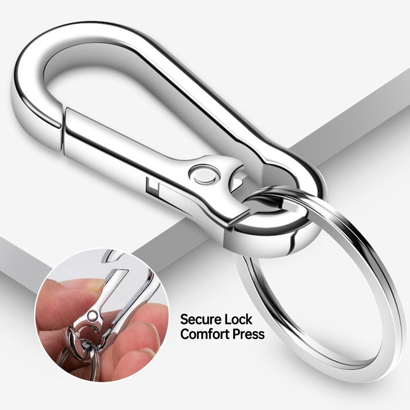 Keyring Key Chain Rings,Key Organizer Key Chain Hooks Metal Key