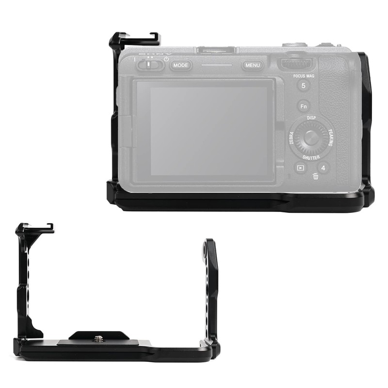 FX30 FX3 Camera Cage, FX3 FX30 Cage with Cold Shoe