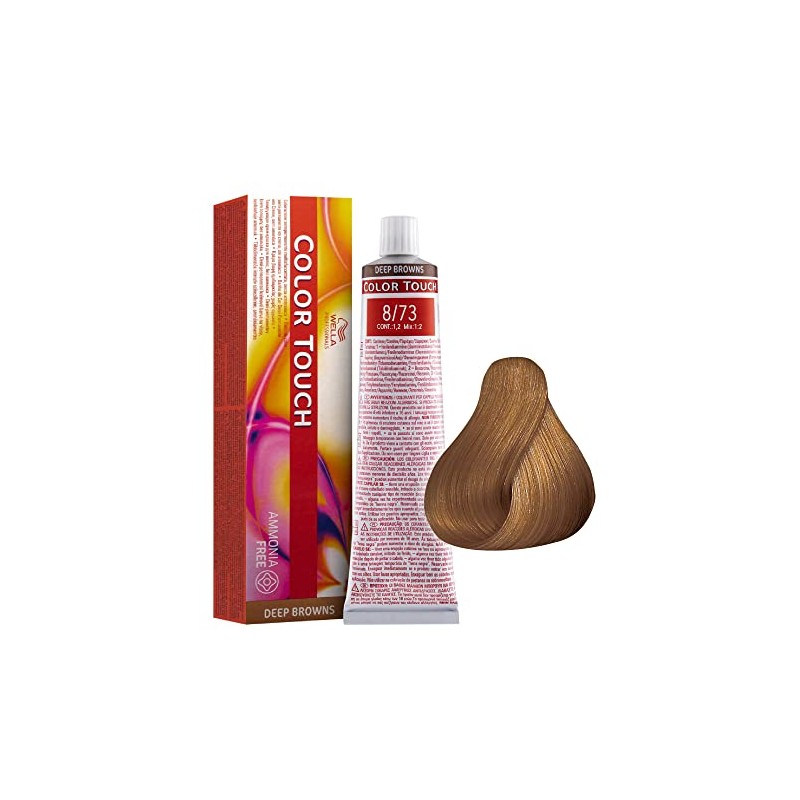 Wella Color Touch 8/73 Light Blonde Brown Gold, 60 ml