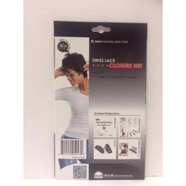 QFITT MAKE & REPAIR LACE WIG SWISS LACE CLOSURE NET 4" X 4" # 5043