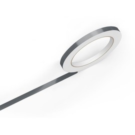 Rvinyl 3M 50 Nimbus Gray Gloss Vinyl Pinstriping Tape - Vinyl Striping Lines Stickers, Striping (1/2in x 150ft Roll)