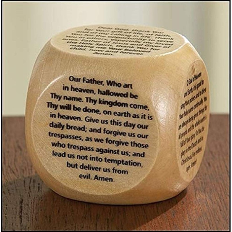 Youth Childrens Catholic Gift Learning Toy Large 2 1/4" Wood