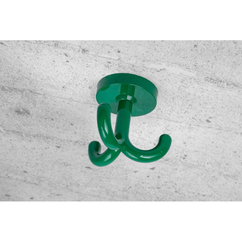 Gedotec Children's Swivel Coat Hook, Triple Hook, Rotatable, Plastic, RAL