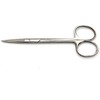 A2Z-IRS01 Stainless Steel Iris Dissecting Scissors 4.5", Straight, Fine Point