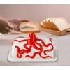 Octopus Butter Dish With Lid For Countertop Ceramic Butter Dish