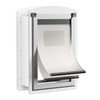 Cat Door for Wall, Energy Efficient Pet Door with Steel