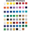 ORACAL 651 Gloss White Adhesive Vinyl Pinstripe Detailing Tape (2"
