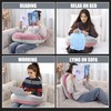 HOMBYS Crochet Pillow for Lap Support,Gaming Pillow for Lap,Lap Pillow