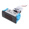 Digital Thermostat 0.1℃ Resolution 0.5℃ Accuracy Dual Display Temperature Controller