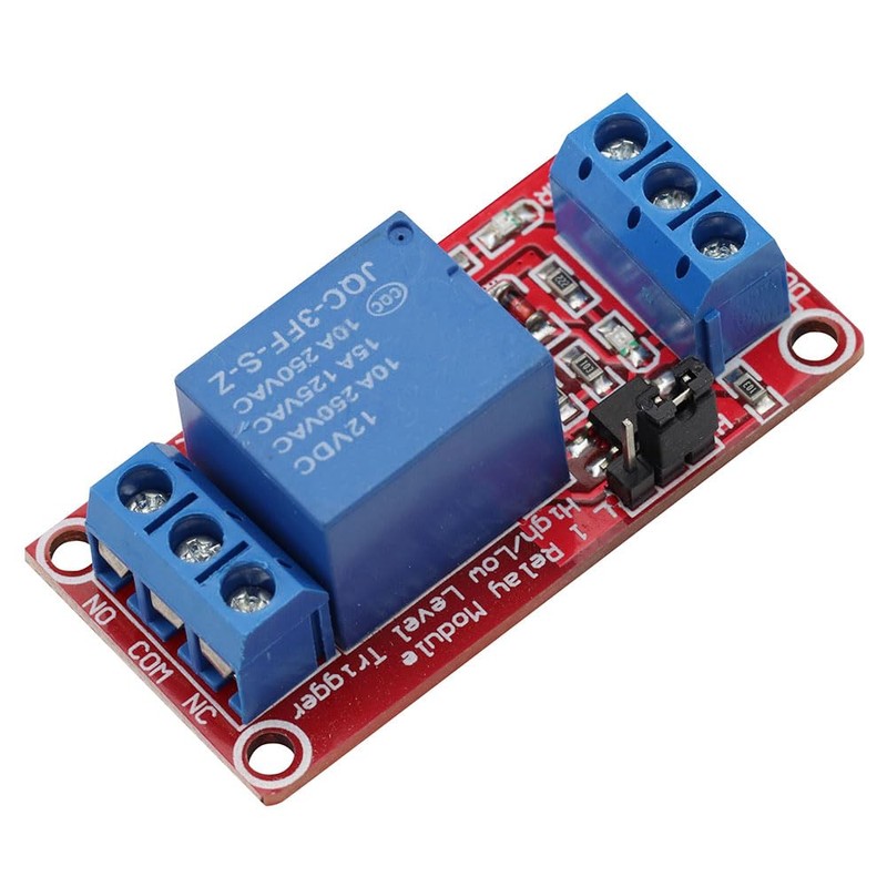 VKLSVAN 3PCS DC 12V 1 Channel Relay Module Board with
