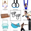 SELEWARE Heavy Duty Swing Hangers Stainless Steel Swing Hooks Ceiling