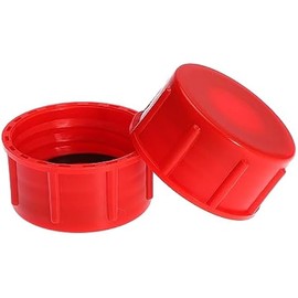 Gas Can Cap Replacement Red Coarse Thread Cap Solid Transportation Gas Can Caps Prevent Fuel Leakage