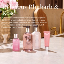 Molton Brown Delicious Rhubarb & Rose Travel Gift Set for Women