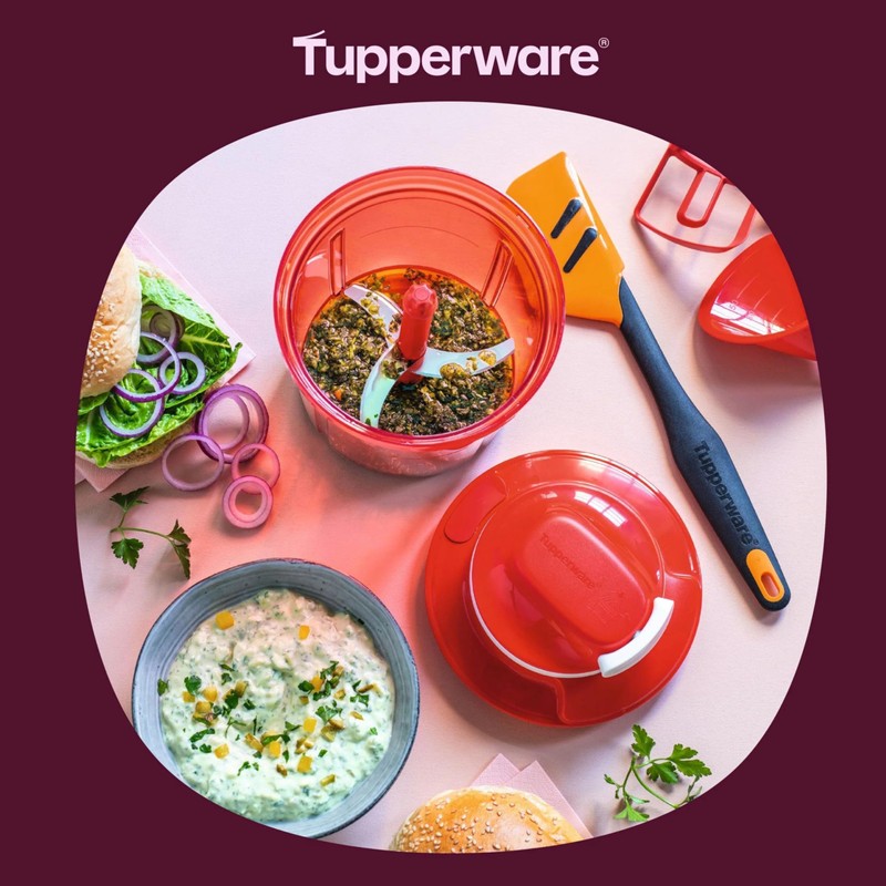 Tupperware SuperSonic Chopper Extra Manual Multifunctional Kitchen Robot - Chopping