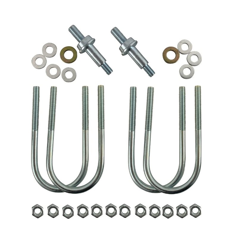 BST BSSP Multi Leaf Spring Shock Plate Kit w/U-Bolts Studs