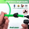 ‌Araiozora 1/4in Drip Irrigation Tubing - 500ft Flexible Garden Hose