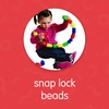 Excellerations Early STEM Toy, Connecting, Fun, Linking, Pop Beads for