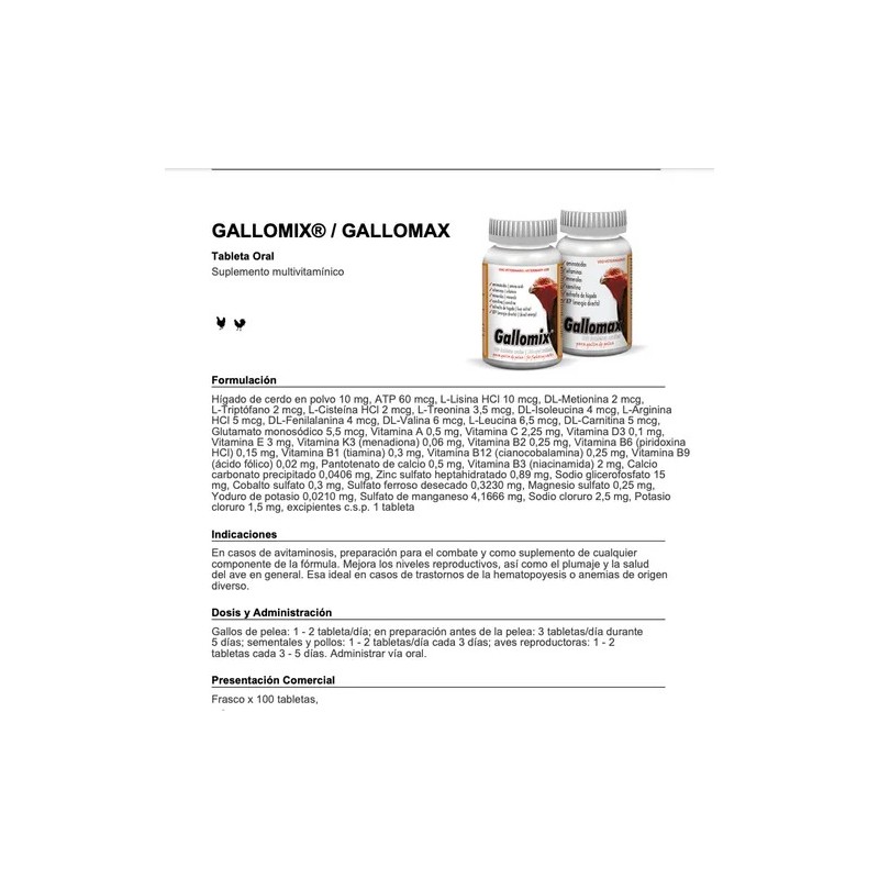 Kit Gallo Ganador Estimulante+suplemento+desparasitante