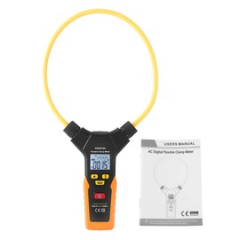 Flexible Clamp Meter, Walfront PEAKMETER PM2019A/PM2019S Handheld Digital Flexible Clamp Meter 3000A AC/DC Current Voltage Frequency Multimeter(PM2019A)