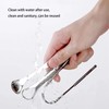 Yiwafu 2 Pack Tongue Scraper,Stainless Steel Tongue Cleaners,Tongue Scraper for