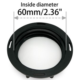 LEPEVNEY IBC Water Tank Adapter End Cap Tank Cap Dust Cap S60X6 60 mm Coarse Thread Plastic Blanking End Caps IBC Tank Pack of 5