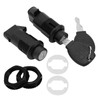 NIHENHAO Motorcycle Saddle Bag Locks Set with Keys Fits Motorcycle