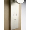 W+M Adjustable Blind Cylinder for Profile Cylinder Mortise Locks Nickel-Plated