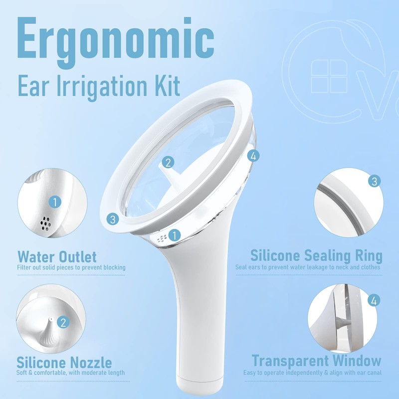 EVAWOO Ear Wax Removal, Ear Cleaner Earwax Removal Kit Tool