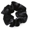 JewelVOX Scrunchie, Hair Accessory, Grosgrain Striped Fabric, Stylish, Cute, Simple,
