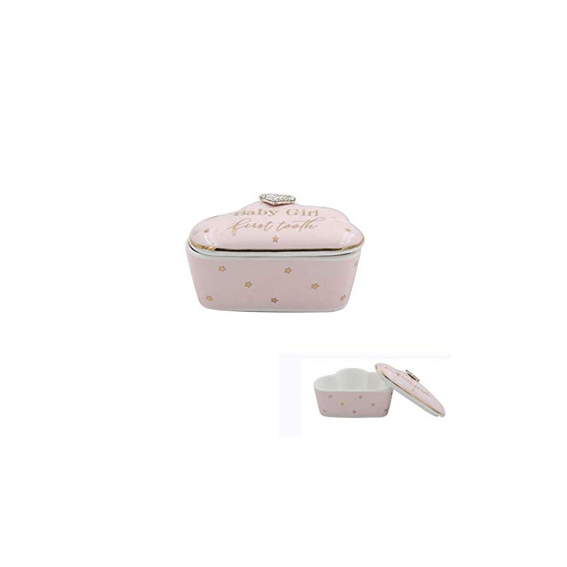 Leonardo Mad Dots Hello Baby Girl First Tooth Box