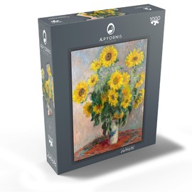 Bouquet of Sunflowers 1881 by Claude Monet - Premium 1000 Piece Jigsaw Puzzle for Adults