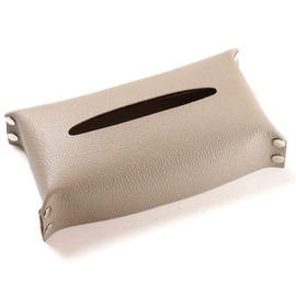 ggs-1012 Tissue Case Cover Box Genuine Cowhide Leather, Made in Japan