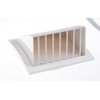 Steinberg14 White 125mm / 5'' Plastic Cowled Hooded Air Ventilation