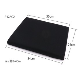 BRIDE P42AC2 Optional Parts for Seats, Seat Cushion, Black