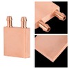 Copper Water Cooling Block,Recuperative Heat Exchanger for Graphics GPU Head