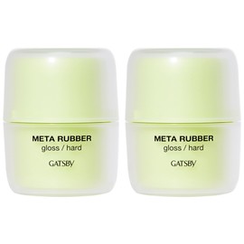 Gatsby Meta Rubber Gloss Hard, 2 pieces, 70g / 갸스비 메타러버 글로스 하드, 2개, 70g