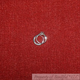 Benartex BonEful Fabric FQ Cotton Quilt Red Maroon Dot Linen Tonal Print Texture Blender