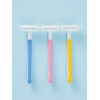 DAISO KAI Pretty T-Shaped Facial Razor 3-Pack