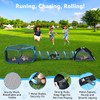 Outdoor Cat Enclosures for Cats Indoor, Patio Portable Mesh Cat