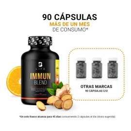 Vitaminas Para Sistema Inmune 90 Cáps. Immune Complex B Life