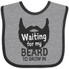 inktastic Waiting for My Beard To Grow in Baby Bib