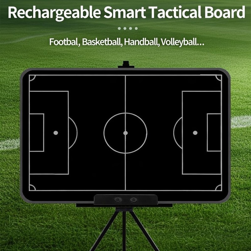 16“Double Side LCD Coaching Board Football Tactics Board